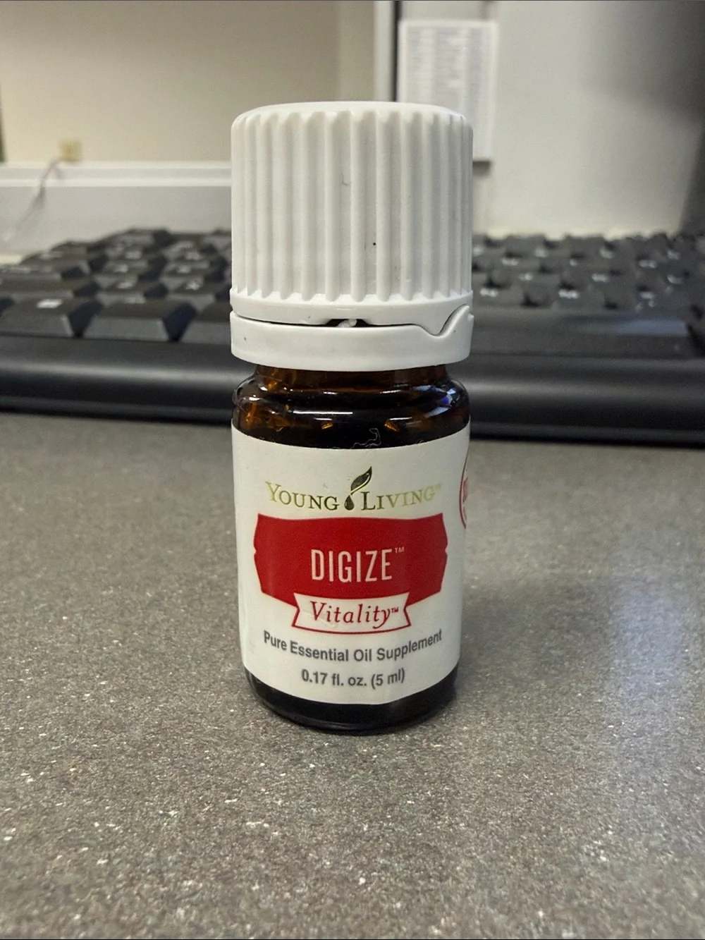 Young Living DiGize Vitality Essential Oil Blend in the 5 mL